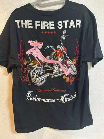 Flag Staff X PINK PANTHER 반팔 셔츠