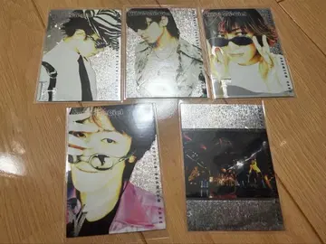 트레이딩 카드 B상 실버 카드 5종 세트 L'Arc hyde 카드