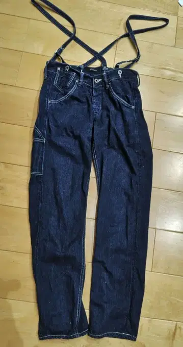 Johnbull  서스펜더 워크 팬츠 AP538