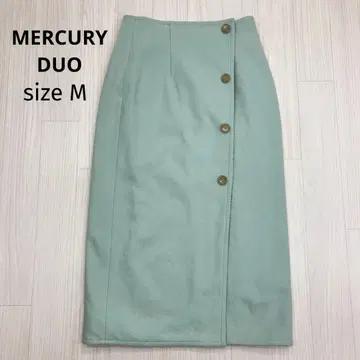 MERCURY DUO 리버서블 니트 랩 타이트 스커트 M