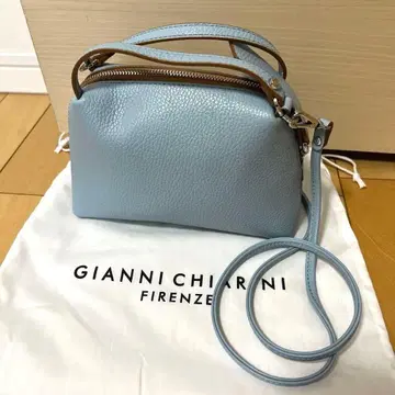 GIANNI CHIARINI 라이트 블루 숄더백 알리파 S