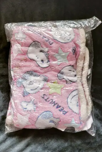 스누피 담요 [ 미개봉 새상품 ] 익명 배송 하프 담요 무릎담요