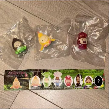 3개 세트 코비토즈칸 오스와리 마스코트 4