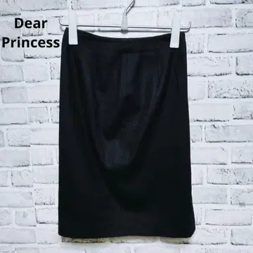 [ 디어 프린세스 ] 타이트 스커트 울 혼방 캐시미어 혼방 포멀 오피스