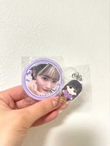 CUTIESTREET 마나베 나기사 캔뱃지 메지루시 참