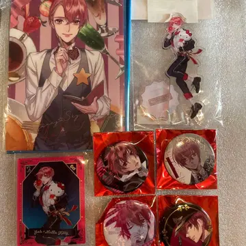 starry sky 스타스카 토모에 히츠지 아크릴 스탠드 캔뱃지 AGF