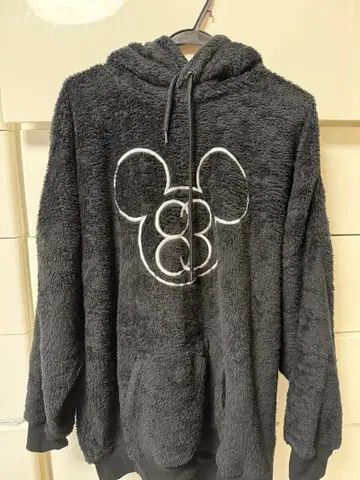 도쿄 디즈니 리조트 미키 후드티 L 블랙