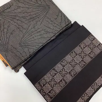 기모노 묶음 판매, 이중 기모노, , 리메이크 소재, 순수 실크 P889