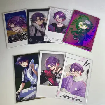 니지산지 VOLTACTION 와타라이 히바리 폴라로이드 세트