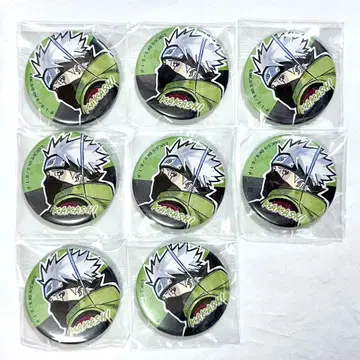 NARUTO CAN 배지 캔뱃지 NARUTOP99 카카시 8세트