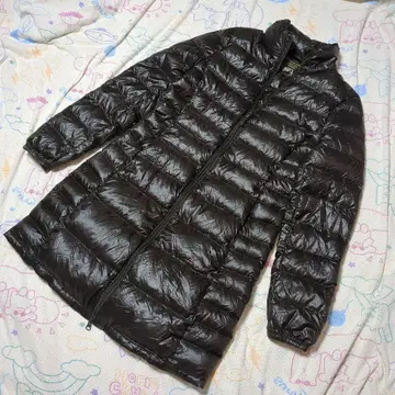 UNIQLO 새상품급 프리미엄 다크 브라운 롱 기장 다운 자켓 M