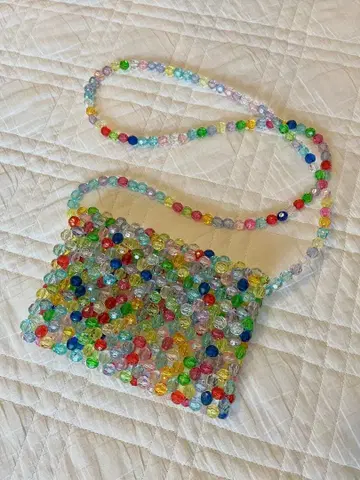 bLicensceLL x Ray BEAMS / 별주 비즈 미니 백