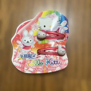 헬로키티 헤어핀 헤이세이 레트로