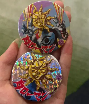 [ 레어 ] 오카모토 타로전 한정판 타로맨 캔 배지