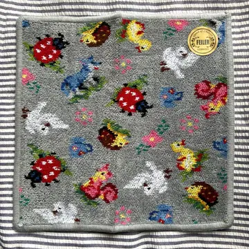 페이러 새상품 손수건 하이지피죤 그레이