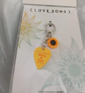 LOVE SONG 피크 키링