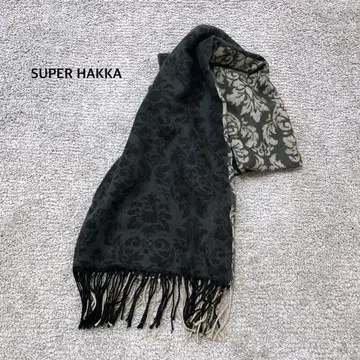 [ SUPER HAKKA ] 절개 다마스크 자카드 스톨