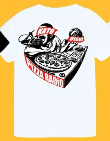 피자라지 T셔츠 카토 준이치 오이시 마사요시