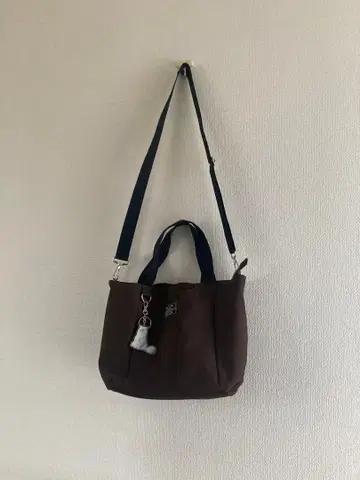 PAUL & JOE 브라운 숄더백 토트백