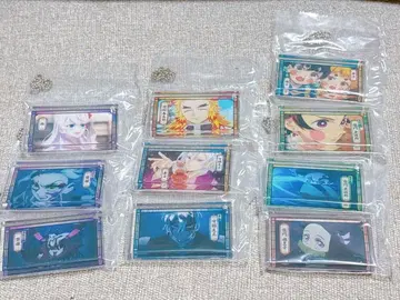 귀멸의 칼날 제일복권 최고위 검사 '기둥' E상 아크릴 키링