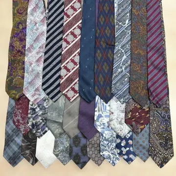 넥타이 27개 세트 묶음 판매 새상품급도 있음 다양한 패턴 레트로