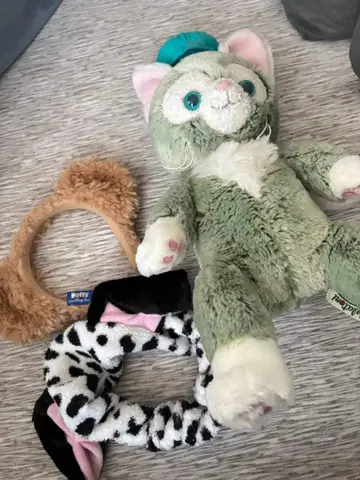 젤라토니 봉제 인형과 머리띠 세트