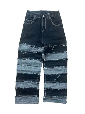 patchwork denim