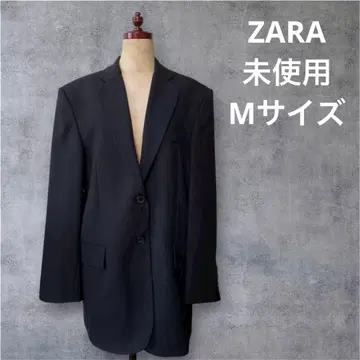 미사용 ZARA 자라 M 사이즈 테일러드 자켓 블랙