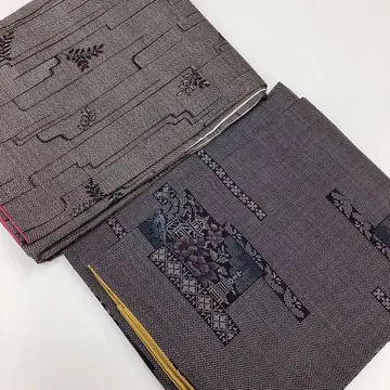 기모노 묶음 판매, 이중 기모노, , 리메이크 소재, 순수 실크 P890