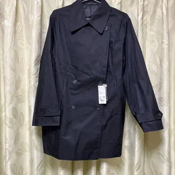 UNIQLO 블랙 트렌치코트 3XL