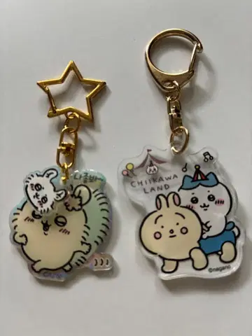 치이카와 치이카와 랜드 키링 2개 세트