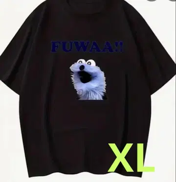 시착만 한 상품 퍼펫 스 셔츠 XL 블랙