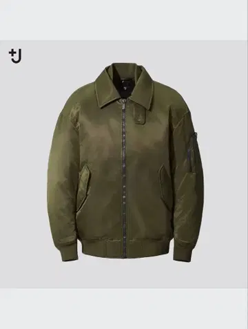 MA-1 스타일 자켓 올리브
