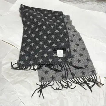 [ DAMA collection ] 캐시미어 / 별 패턴 / 머플러 스톨