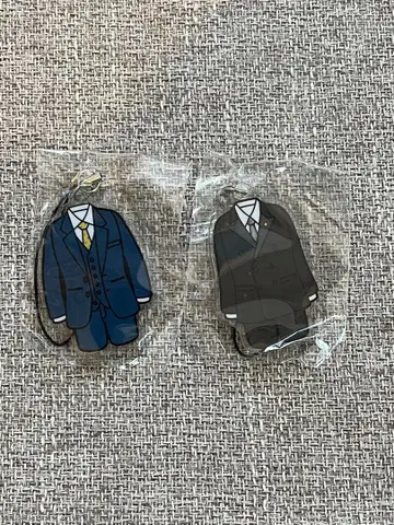 9번가 레트로 수트 디자인 키링 2개 세트