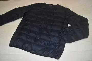 무인양품 330565-379 노카라 다운 자켓 S 네이비