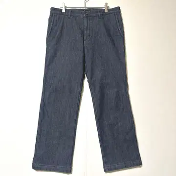 로바 트라이 속기모 데님 슬랙스 W85 웜 팬츠 네이비 YR