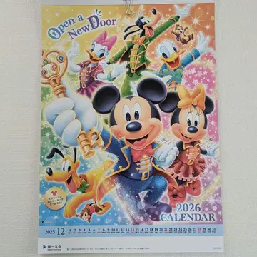 다이이치생명 2026년 디즈니 달력 6매입