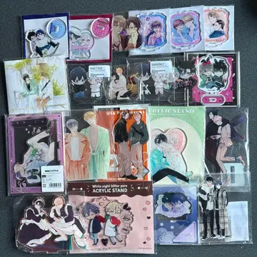 BL 굿즈 아크릴 스탠드 등 묶음 판매