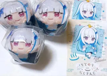 니지산지 리제 헬에스타 극락탕 모찌코롱 봉제 인형 마스코트 특전