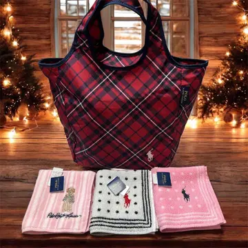 랄프 로렌 보냉보온 토트백 & 손수건 세트 새상품