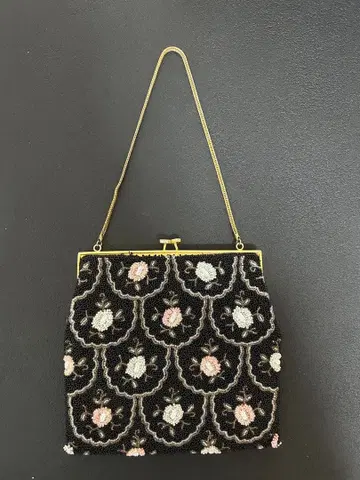 앤티크 비즈 백 핸드백 파티 백