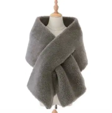 U Big 알파카 혼방 스톨