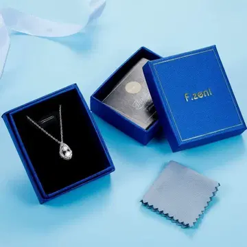 여성용 목걸이 물방울 목걸이 금속 알레르기 방지 925 순은제