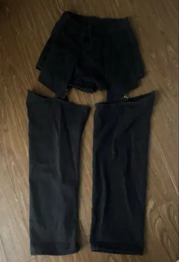 2WAY 데님 청바지 팬츠 여성용