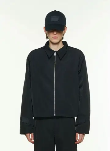 SHOOP 블랙 크롭 자켓