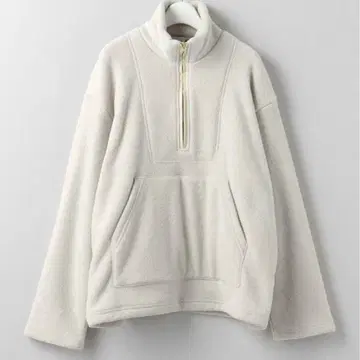 roku 6 로쿠 하프 지퍼 풀오버 플리스