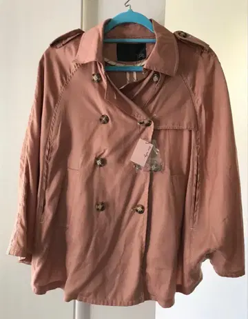 디스코 밸리 DISCO VALLEY 더블 브레스트 판초