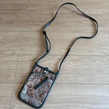 페이즐리 무늬 숄더백