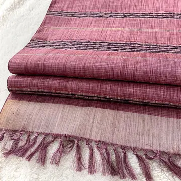 츠무기 옷감 순수 실크 크림슨 리메이크 재료 캐주얼 pt027